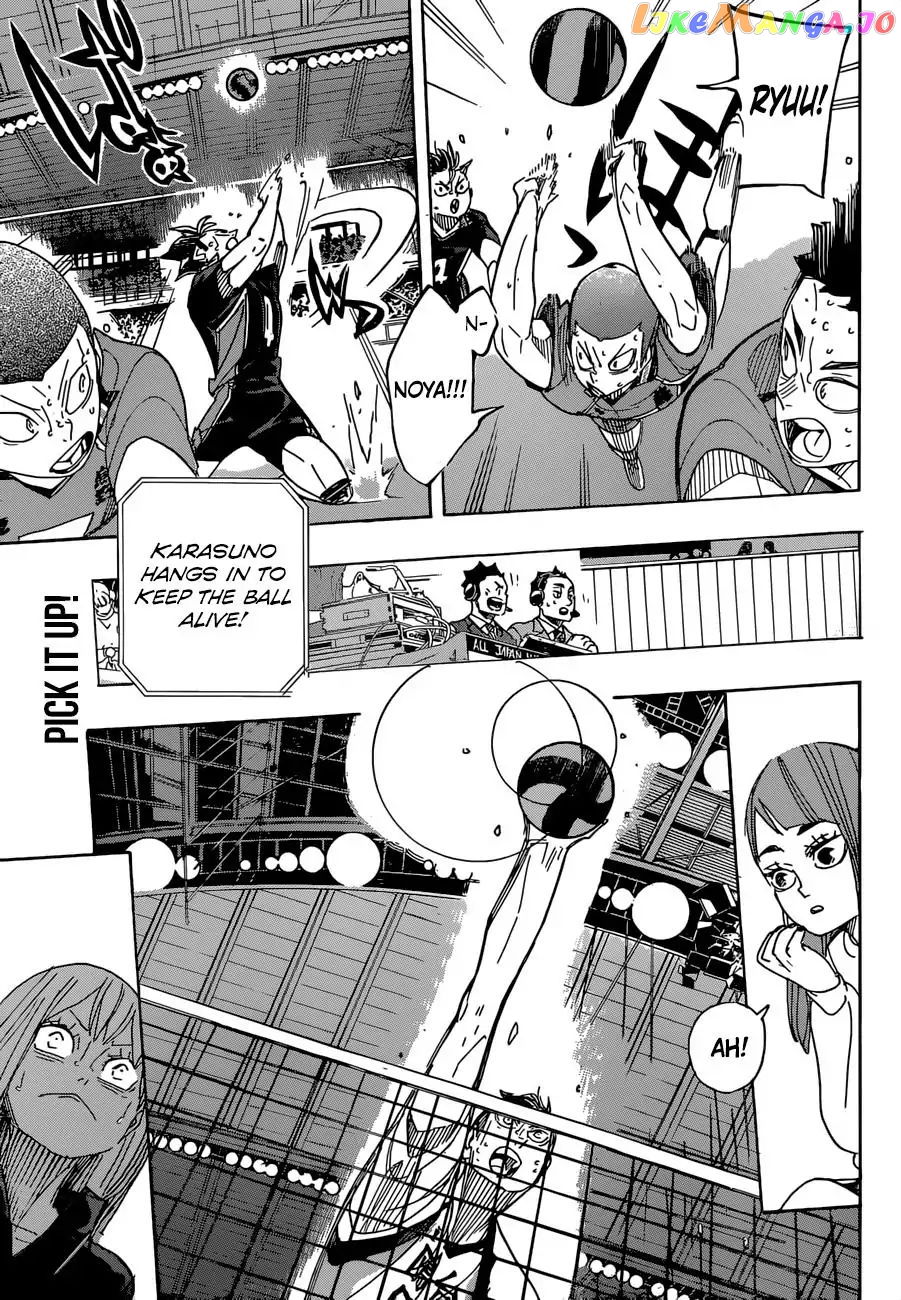 Haikyuu!!, Chapter 361 image 03